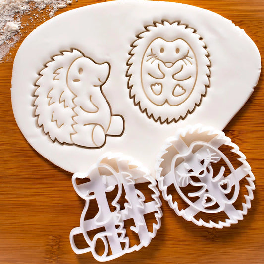 Set of 2 Hedgehog Side Cookie Cutters